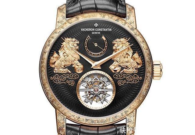 江诗丹顿陀飞轮腕表,新年麒麟出没献祥瑞