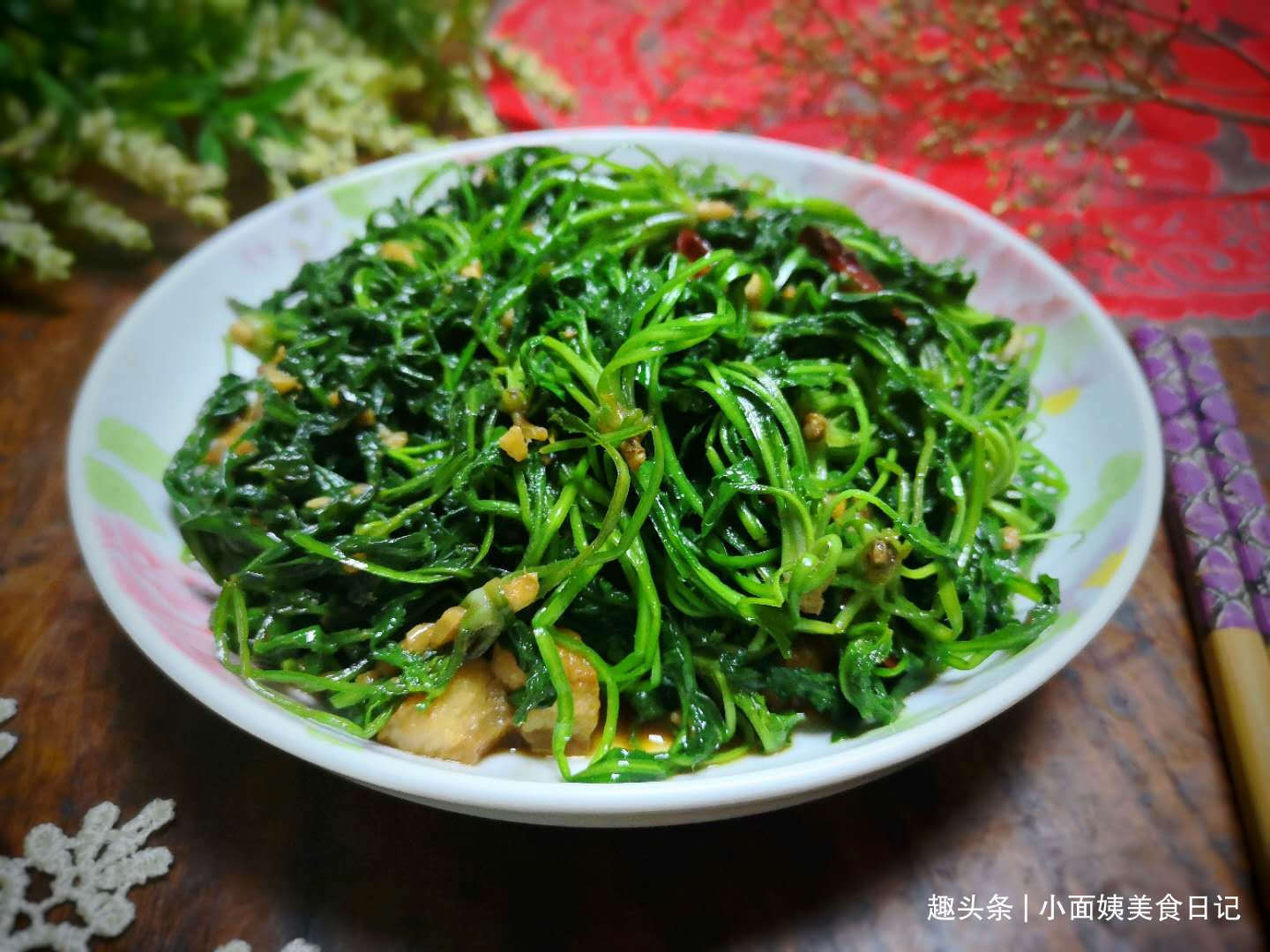 秋天，抓紧吃此菜，鲜嫩翠绿特下饭，3元一斤，再不吃就过时了！