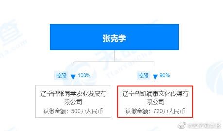 张凯|疑似张同学成立传媒公司，经营范围含乡村旅游资源开发