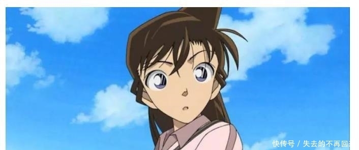 宽容|名侦探柯南:小兰头上的角到底是什么?作者回应,原来是这样!