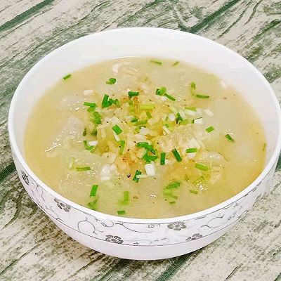 虾皮|冬瓜虾皮汤