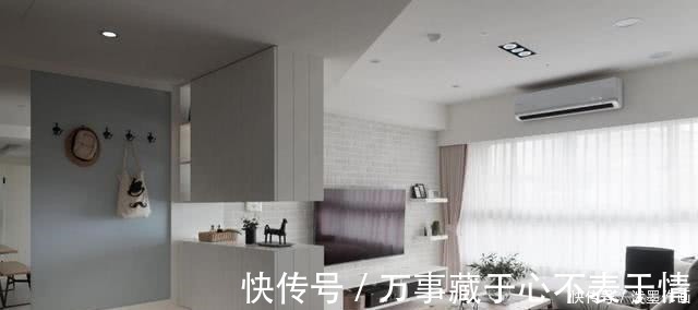 沙发墙|她家一进门设隔断,沙发墙半透明,全屋空旷让人极度舒适