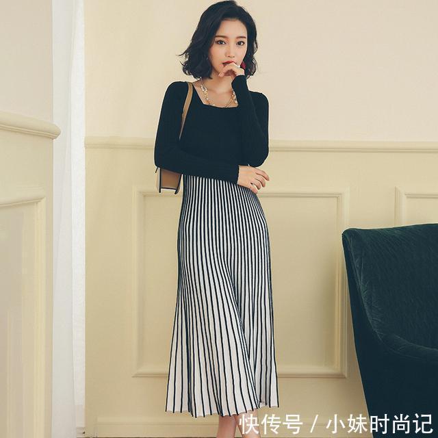 上身 浓浓的法式优雅范的一条裙子,却是优雅女人的最爱