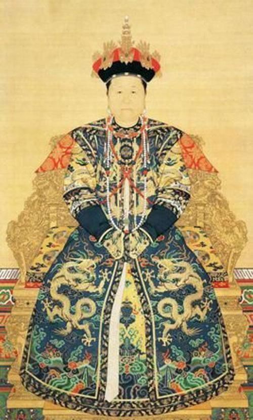 皇后|清朝皇后彩色画像,鳌拜义女端庄大气,富察皇后粉丝无数