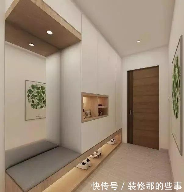 齐家安安|入户玄关这样设计，朋友被这1㎡惊艳到了，非要跟着装