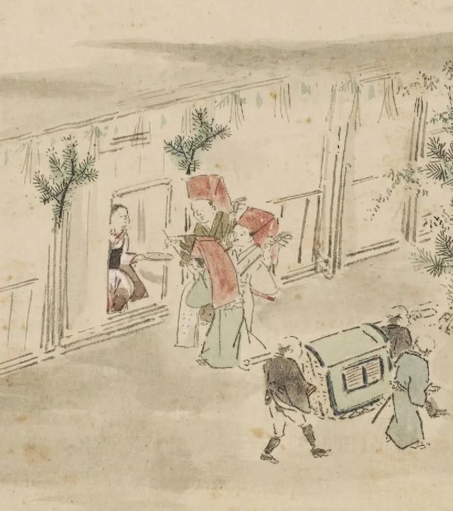 解读@荆村论画|民俗百态意笔成:《十二月图卷》解读