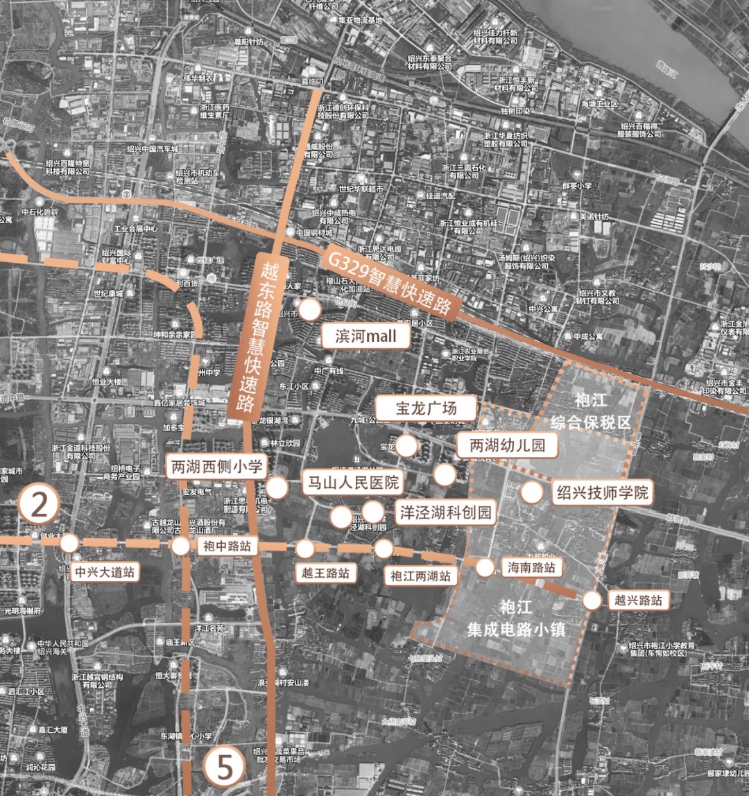 交叉口|12村大拆迁!超级产业中心规划!丨绍兴板块利好指南④—袍江篇