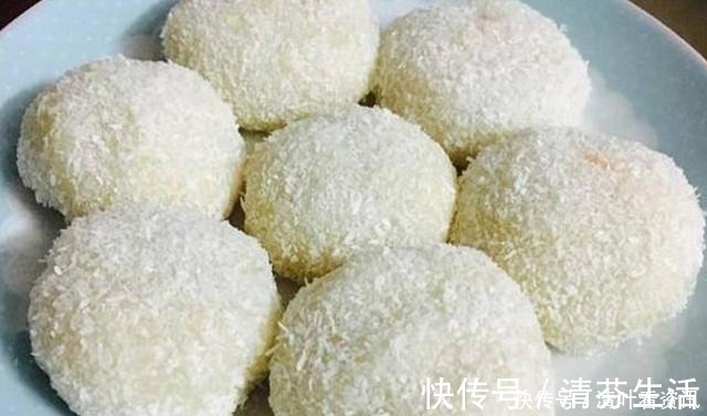 糯米粉别再做小饼了,教你新吃法,香甜软糯,大人孩子都爱吃