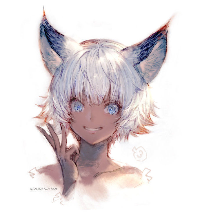 猫耳娘|这位画师画的兽耳娘好特别啊,老鼠耳朵驴耳朵都有