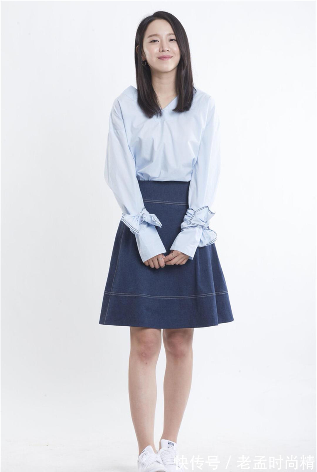 半裙|牛仔半裙可休闲也可以温柔,简简单单也好看