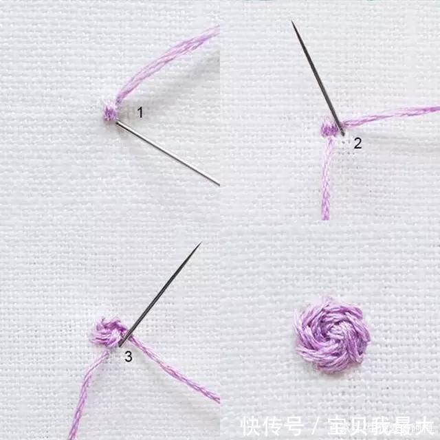 如果你也想学刺绣,13种基础刺绣针法先学会吧