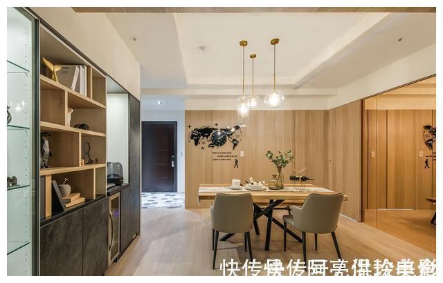 开阔感|116㎡三居室，巧用室内门，打造极具灵活开阔感的新家！