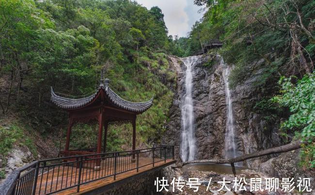 瀑布|浙江第一名山，素称“三江之源”，游客都说：景色不输华山黄山