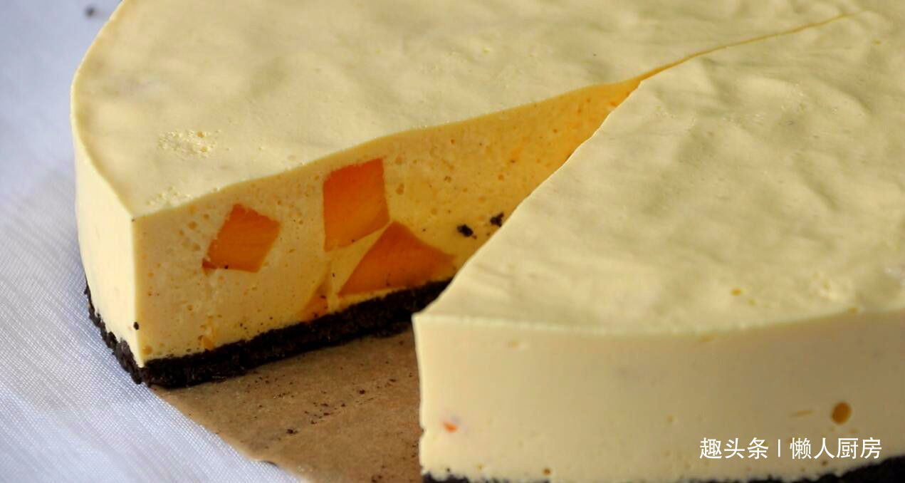 不用烤箱，教你做慕斯蛋糕，口感细腻丝滑，入口即化，好吃不上火