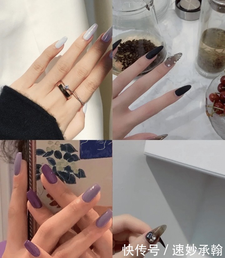 风格超酷的欧美风美甲,拿图去做!