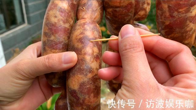 腊肠|想灌香肠的要收藏!这配方我用了15年,没有腥味,腊肠嚼劲十足
