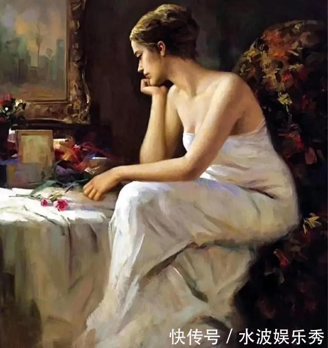 贵族#浅谈西方画家以姿态丰腴的女性油画，寓意法国贵族的豪放性情