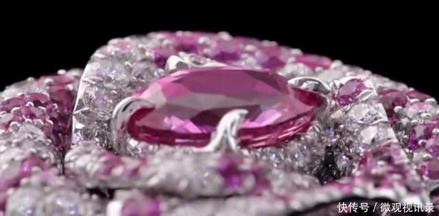 从清代朝珠到香奈儿山茶花,粉红碧玺的一抹娇韵,比红宝更迷人