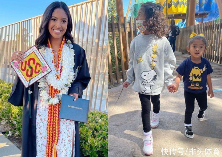 面对镜头|科比长女单手抱妹妹，悬殊17岁！等于半个妈妈，越来越像瓦妮莎
