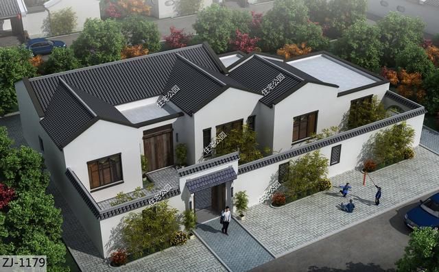 小院|农村盖小院，我只服这5套中式别墅，最低20万你盖不