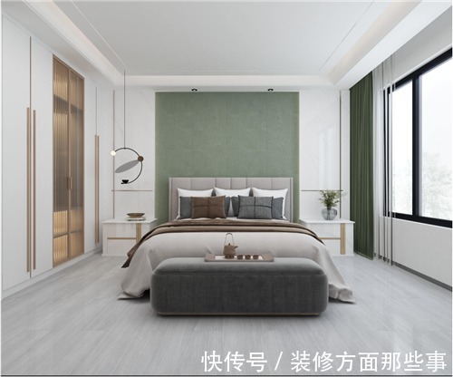 封闭感|130㎡现代简约风,客厅背景墙灰色瓷砖上墙,又美又高级!