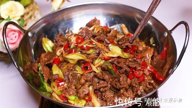 牛肉|炒牛肉时，切记不要放盐和料酒腌制，教你正确方法，牛肉不老不柴