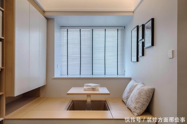 床头柜|60平简约风二居室在开放式设计放大空间,是我理想中家的样子