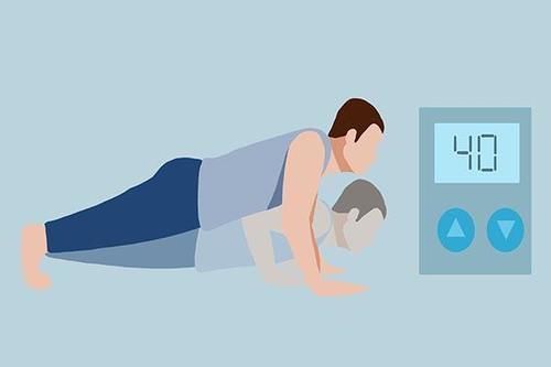 身体|男人50岁后,每天做40个俯卧撑,一年后,身体会有怎样的改变?