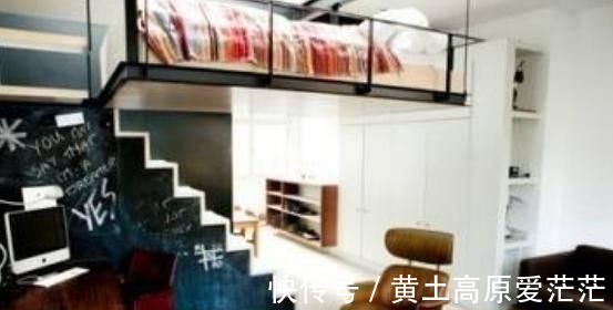 人床|越来越多人床不放在地上了,流行装在半空中,既省空间又实用