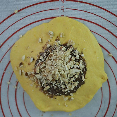 南瓜巧克力面包