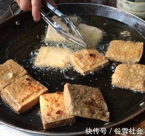 油炸|炸豆腐，直接炸就错了！多做1步，豆腐不溅油，不易碎，还不油腻