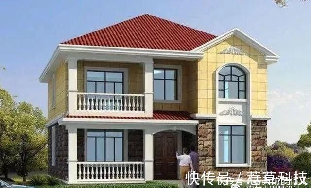 外墙|6套小户型农村别墅，精挑细选的爆款图纸，随便建一套都出彩