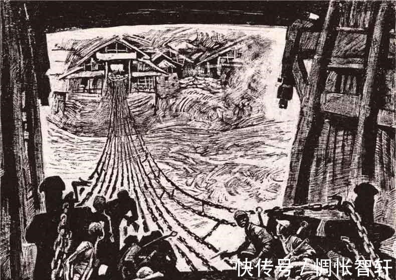 长征|九十年代的连环画能用心到什么地步以长征为题,艺术水平一流