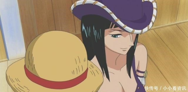女帝|海贼王女帝白星同款“宠溺”,罗宾也不差,可路飞只对她“好”