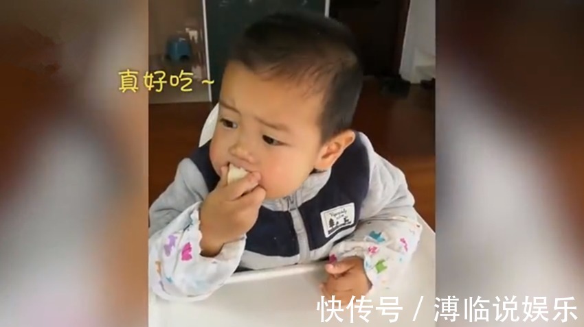 爱孙|一吃饭就犯困!2岁萌娃吃馒头秒睡,爷爷为让娃正常吃饭费尽心思