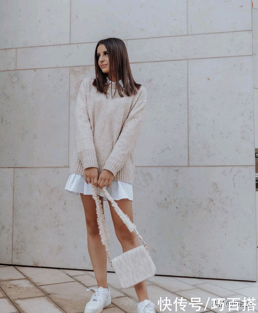 早春穿搭太有格调了，既能保证温度又能展示风度，小面积露肉绝了