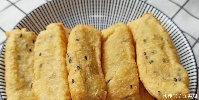 家中有糯米粉的试下这做法,外酥里糯,营养又解馋,比面包好吃