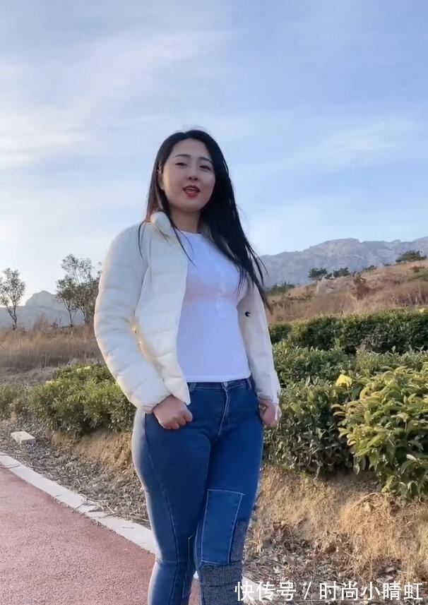 t恤 适合微胖女生的牛仔裤,百搭又个性