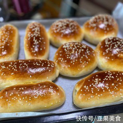 沙拉酱|这道手作面包和汉堡包,汤汁都要舔干净