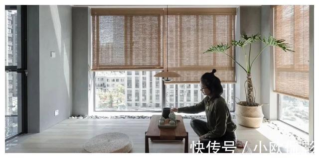 玄关|家里大阳台不想只晾衣服？学学她家做法，多出一间房，还有格调！