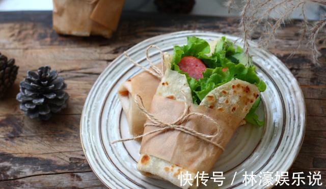馅料|别让主食变得索然无味,试试劲道又弹牙的卷饼,用料少操作简单