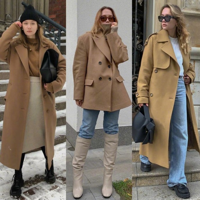 帅气复古的秋冬穿搭指南!摩登洋气有气场,基础款穿出满满高级感