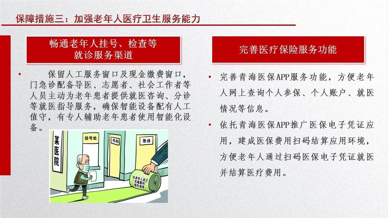 一图读懂：青海省切实解决老年人运用智能技术困难兜底保障方案