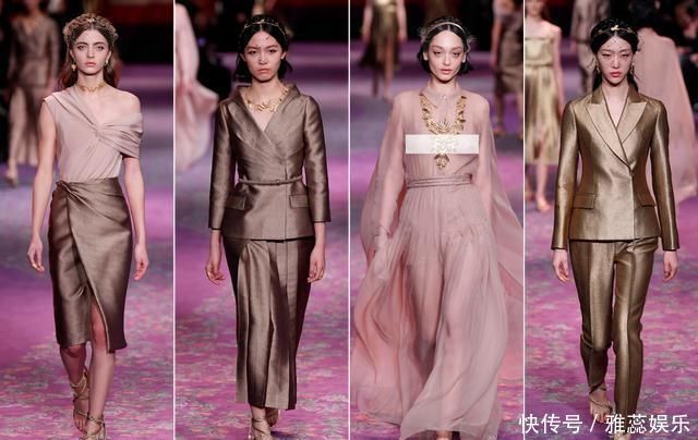 看完迪奥2020年发布的77套时装，我只想说4个字“金碧辉煌”