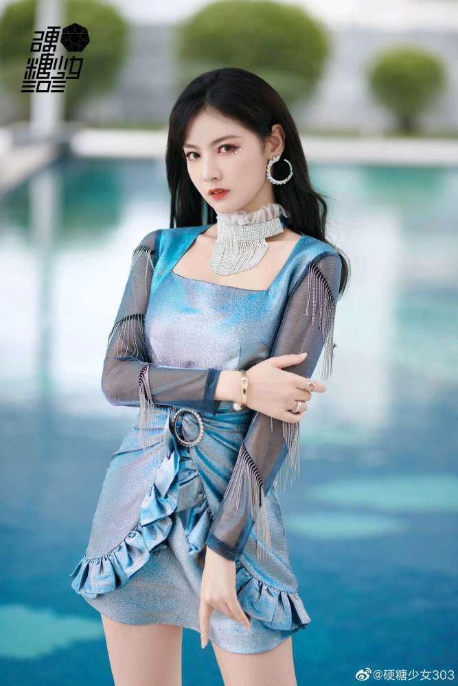 硬糖少女人鱼姬色短裙，全员在逃美人鱼，刘些宁门面无疑郑乃馨短发惊艳