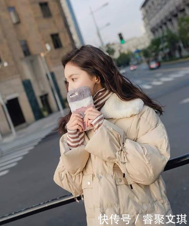 显瘦|长款羽绒服已经out了!这个冬天尝试一下短款棉服,显高又显瘦