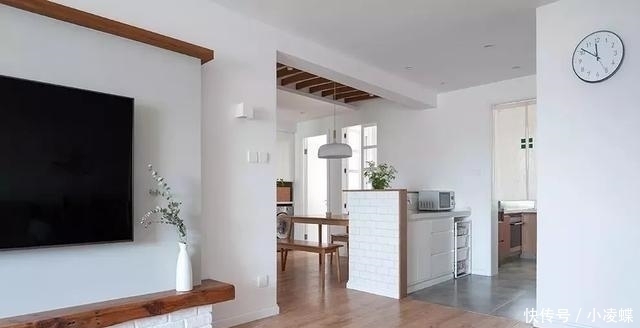 收纳|参观同事新房,一进门就被迷住,头一次见洗衣机放餐厅,太惊艳了