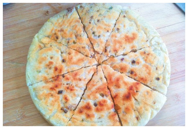 教你做懒人发面饼，不用揉面，外酥里嫩，真香