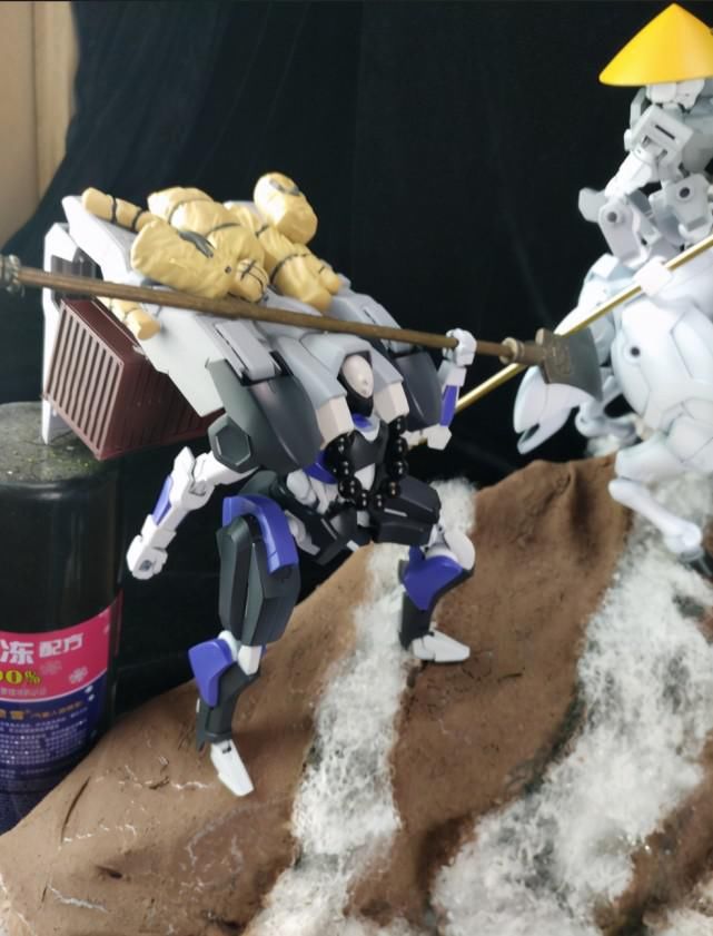 模玩控：《西游记》主题高达模型作品，巴巴托斯孙悟空大家感觉怎么样？