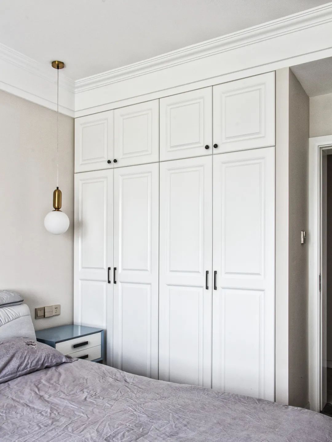 优雅|98㎡简约美式+北欧，成熟优雅的空间，布置舒适温情的家具